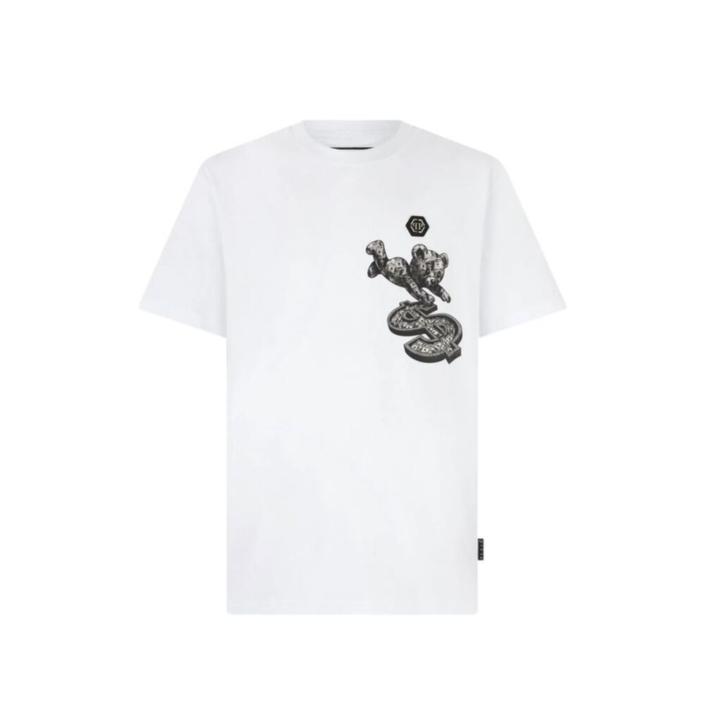 Philipp Plein White T-Shirts & Vests - T-Shirts Men